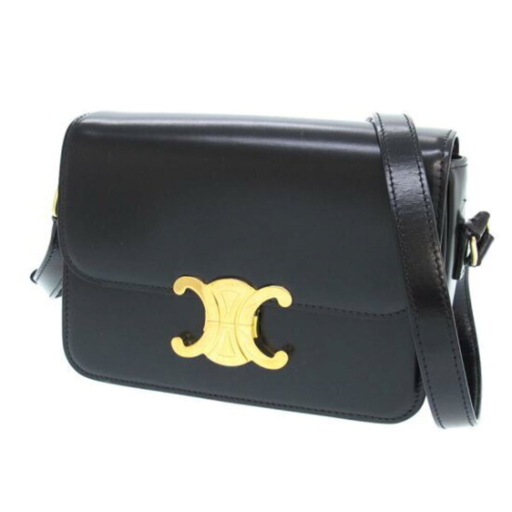 Celine Teen Triomphe Bag Shiny Calfskin